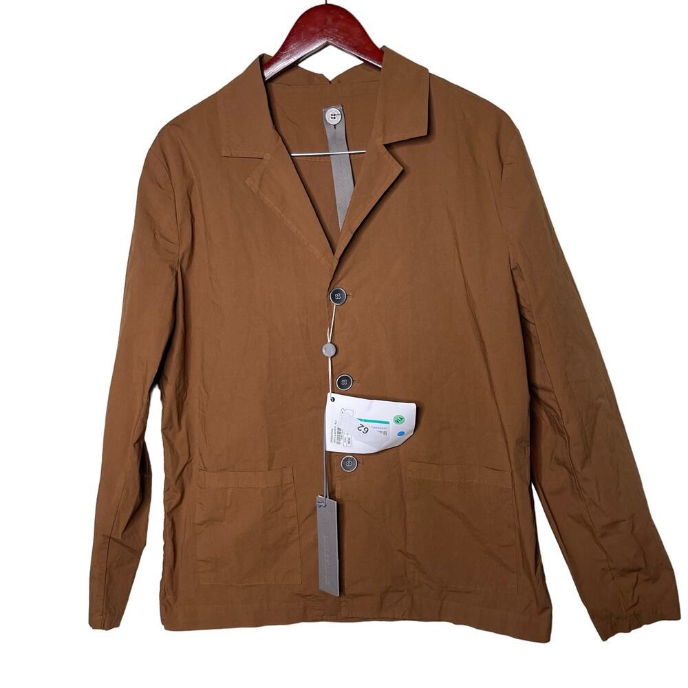 Swiss Chriss Long Sleeve Blazer Sport Jacket Brown Mens M NEW